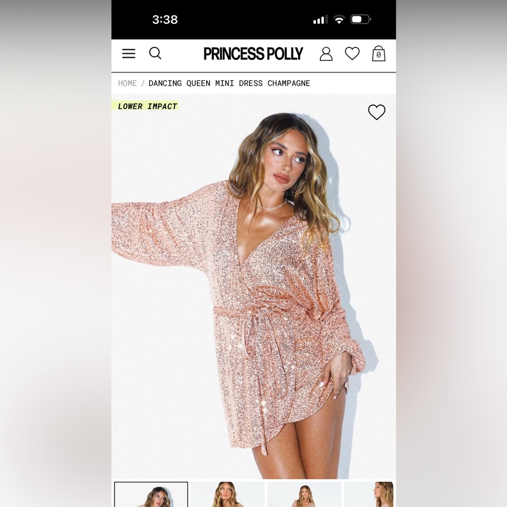 Princess Polly Sequin Dress!